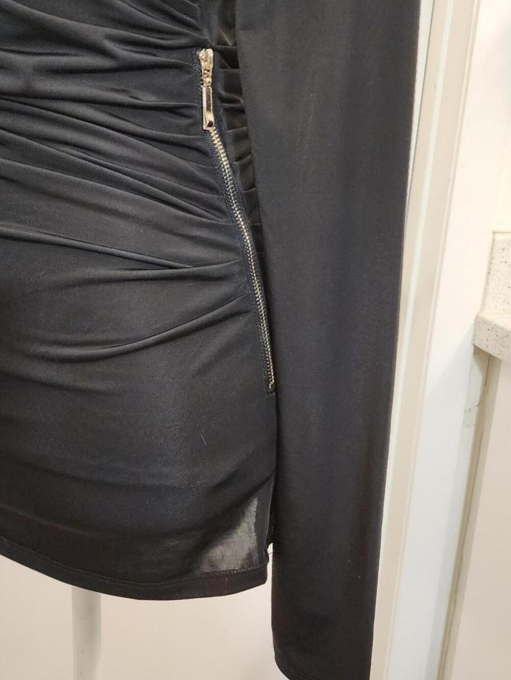 Carmen Marc Valvo Women's Black Blous - Picture 5 of 8